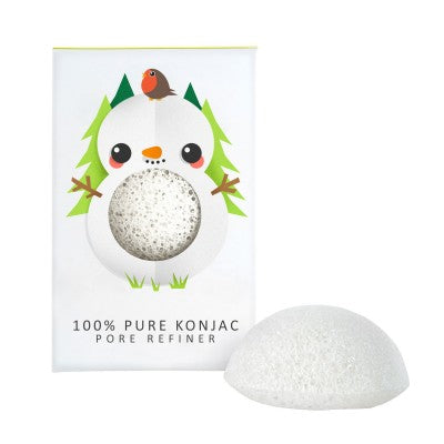 100% Pure Konjac Mini Pore Refiner Snowman