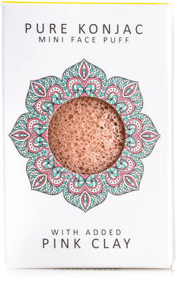 Konjac Mini Pore Refiner With French Pink Clay