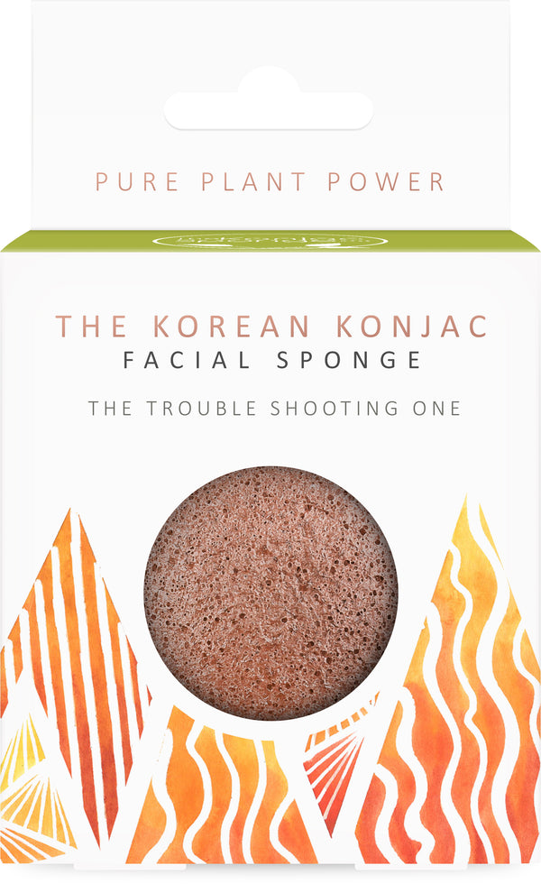 600pcs/lot Konjac Sponge Puff Herbal Facial Sponges Pure Natural