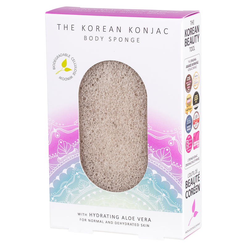 Manella Sponge The Mandala Aloe Vera Body Sponge – The Konjac Sponge Co