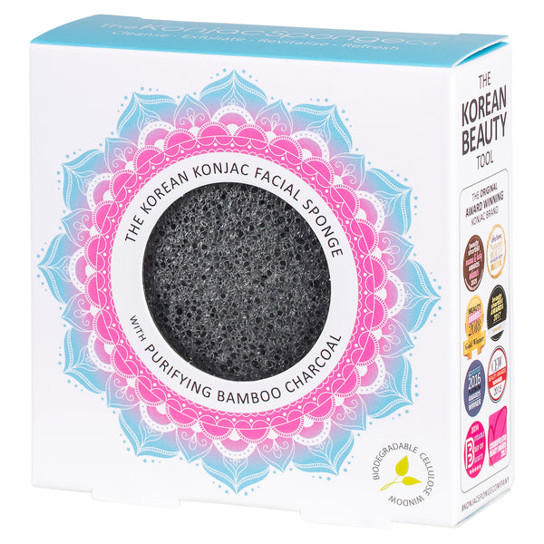 The Mandala Charcoal Face Sponge