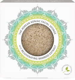 The Mandala Bamboo Extract Face Sponge